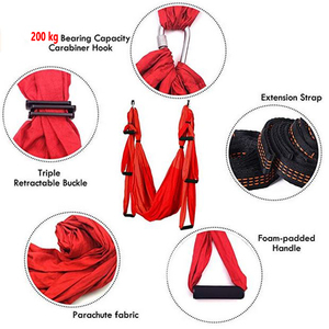 Fitness aérien <span class=keywords><strong>Yoga</strong></span> balançoire ensemble antigravité plafond suspendu <span class=keywords><strong>Yoga</strong></span> fronde balançoire hamac volant <span class=keywords><strong>Yoga</strong></span> balançoire - Product Image 4