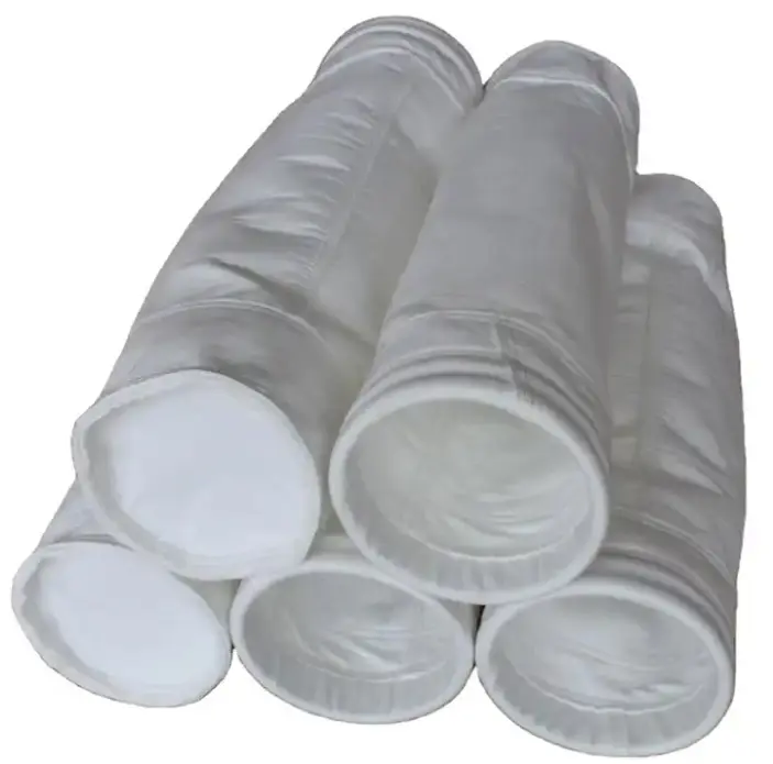 Cage de sac de filtre à air de collecteur de poussière acrylique de sac de tissu enduit antistatique