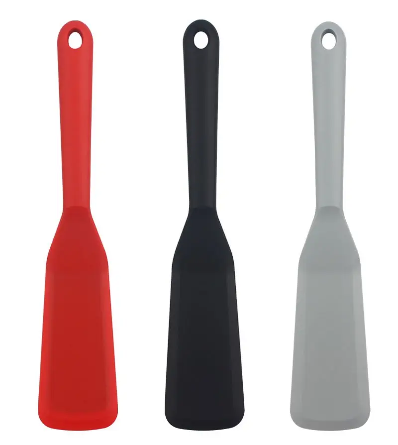 Hitzebeständiges Küchenutensil Silikon-Spatula mit Langgriff Silikon-Wanderer perfekt zum Kochen von Eiern