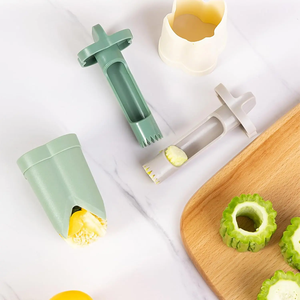 Removedor de semillas de pimienta, cortador de pimiento mejorado 2 en 1, Deseeder optimiza sin esfuerzo la preparación de tu cocina para una comida más rápida - Product Image 6