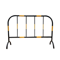 Barrière de contrôle des foules portable, clôture temporaire en métal soudé, bandes rétractables pour les chantiers de construction, modélisation 3D pour piétons