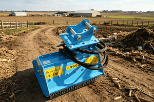 Broyeur hydraulique pour excavatrice, <span class=keywords><strong>coupe</strong></span>-herbe et broyeur de bruyères pour l'aménagement paysager en Europe occidentale - Product Image 4