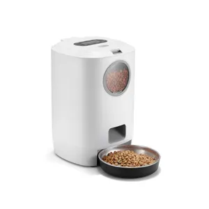 Automatic Pet Food Dispenser with Customize Feeding Schedule Pet Feeder 4.5L Timed Pet Feeder