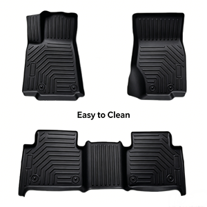 Tapetes de Piso TPE Moldeados en 3D Personalizados, Impermeables, Inodoros, de Cobertura Total para Todo Clima, Juego Completo para SUV Todoterreno Mediano - Product Image 6