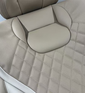 Housses de siège sur mesure pour accessoires de voiture, 3 rangées avec 6-7-8 sièges, cuir de luxe, ajustement personnalisé pour <span class=keywords><strong>Toyota</strong></span> Alphard, ensemble complet - Product Image 4