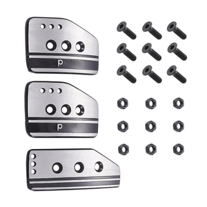 3pcs Pédales d'Accélérateur d'<span class=keywords><strong>Embrayage</strong></span> et de <span class=keywords><strong>Frein</strong></span> Manuelles pour la Plupart des Véhicules Non Universelles - Product Image 3