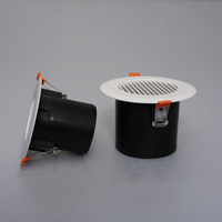 Diffuseur d'air ABS de conception moderne 75 mm 100 mm, grille de ventilation pour système de ventilation CVC