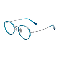 Monture de lunettes en titane de style vintage européen et américain, vente chaude, lunettes optiques tendance