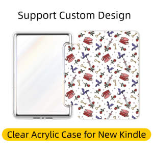 Personalisierte DIY Magnetische Maßgefertigte Transparente <span class=keywords><strong>Kindle</strong></span>-Hülle für Neues <span class=keywords><strong>Paperwhite</strong></span> 6/6,8/7 Zoll mit Handschlaufe - Product Image 5