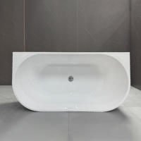 Twowinco - Bañera Ergonómica de Diseño Minimalista de Alta Gama, Cómoda y Resistente a los Arañazos