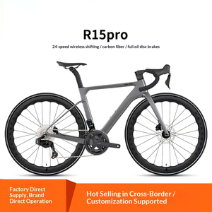โรงงานขายส่งจักรยาน Twitter R15 Pro Aero T800 คาร์บอน 24 สปีด ระบบไร้สาย สายซ่อน ล้อคาร์บอน สำหรับจักรยานเสือหมอบ - Product Image 2