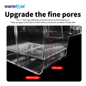 Tanque de Aislamiento para Cría de Peces de Plástico al por Mayor de Fábrica, Caja de Incubación para Alevines, para Guppys, Bettas, Camarones, Peces Bebé, Uso Seguro en Guarderías - Product Image 2