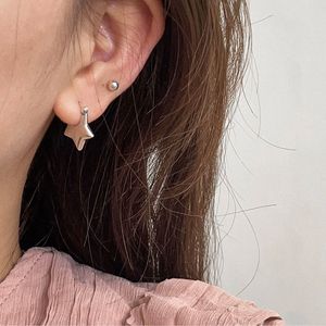 S925 Sterling <b>Silver</b> Star Drop Earrings For Women Everyday Wear Elegant Trendy Jewelry 925 <b>Silver</b> <b>Stud</b> Earrings Es873 - Product Image 1