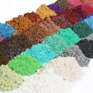 Résine époxy 10 couleurs mica inorganique de poudre pour les cosmétiques Savon Fabrication De Bougies Colorant BRICOL - Product Image 2