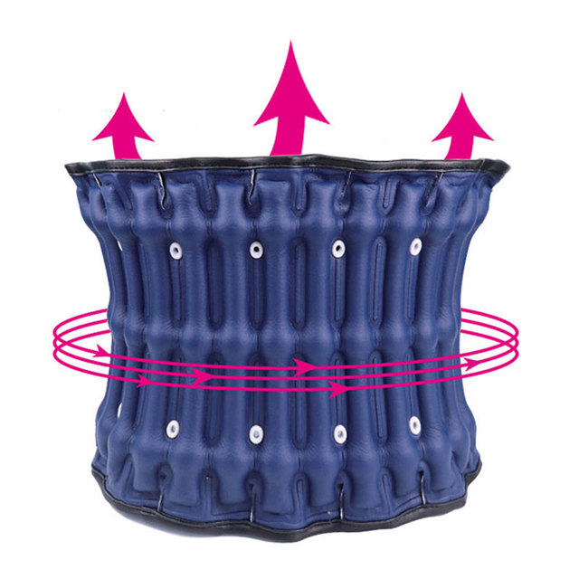 Back Decompression Belt Lumbar Support for Pain Relief Lower Back Air Traction Device