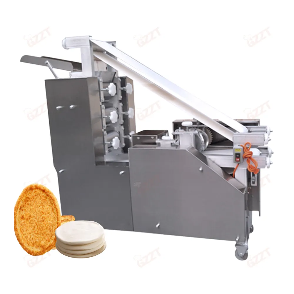 Automatische Knoedelwikkel Tortilla Roti Saj Broodbereidingsmachine Con Tortilla Samosa Empanada Calzones Naan Making Machine