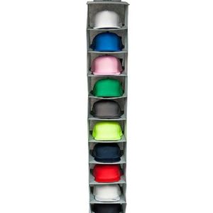 Gray Non-woven Ultra-multi-layer Hanging Bag for Hats Clothes and Shoes in <b>Wardrobe</b> - Product Image 1