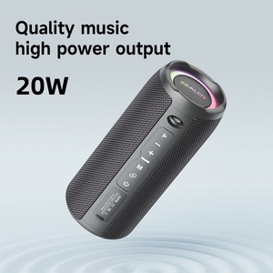 Altavoz Inalámbrico <span class=keywords><strong>para</strong></span> Exteriores ZEALOT S49PRO <span class=keywords><strong>de</strong></span> 20 W, Resistente al Agua IPX6 con LED RGB, Bt5.2 <span class=keywords><strong>para</strong></span> Uso en Exteriores/Ciclismo/Hogar - Product Image 5