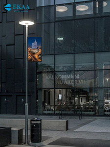 Ngoài Trời Không Thấm Nước Biển Quảng Cáo Ngoài Trời HD Đầy Đủ Màu Sắc Màn Hình LCD Dẫn Ánh Sáng Cực Màn Hình Quảng Cáo Cho Thành Phố Thông Minh - Product Image 6