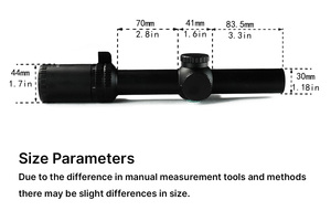 Longue-vue BANGBANG ED 1-10X24 IR SFP, construction en aluminium, tube de 30 mm, optique en verre ED pour l'observation en extérieur - Product Image 4