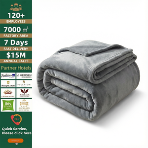 Mantas de Seguridad de Franela Personalizadas Premium para Hotel, Guardería, Pedidos al por Mayor, Mantas Suaves de Felpa para Bebés con Logotipo - Product Image 2