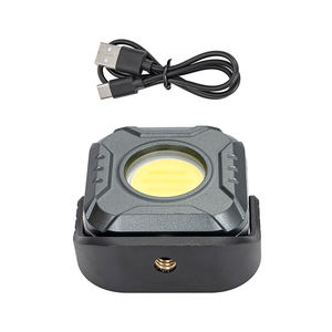 Mini Lámpara de Trabajo Portátil Recargable USB para Exteriores, con Imán, de 2 a 10 Horas de Duración, con 180 °   Base Ajustable - Product Image 2