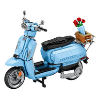 Reobrix 11037 2025 Nuevo Moc City Creative Roman Holiday, Modelo de Motocicleta, Bloques de Construcción, Juguetes de Ensamblaje DIY, Regalos para Niños, Sets de Bloques de Construcción