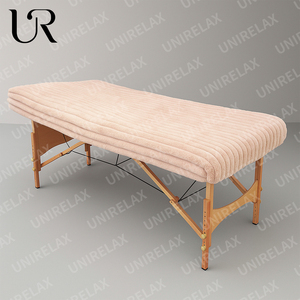 Camilla de Masaje y Tatuaje Plegable Profesional Moderna Unirelax de 3 Zonas de Madera para Salón de Belleza y Uso Doméstico con Cubierta - Product Image 2