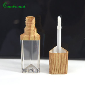 Venta al por mayor de tubos de brillo de labios vacíos de gama alta de lujo vacío 7ml elegante tubo de brillo de labios con cabezal aplicador de cepillo - Product Image 4