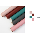 Papier d'emballage personnalisé en gros, papier d'emballage de luxe pour cadeaux, papier d'emballage avec logo floral pour offrir des cadeaux de vacances