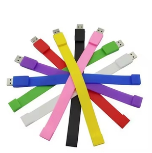 Custom Logo Bracelet Flash Memory Stick Promotional Business Gift <b>Storage</b> <b>USB</b> Drive - Product Image 2