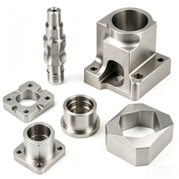 Pièces en aluminium usinées sur commande par CNC, anodisées, sablées, composants de précision
