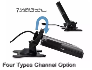 USB yeni kafalık 1080 ile 7 inç araba TV monitörü p araç DVD oynatıcı - Product Image 2