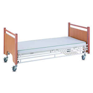 Manual Two Function Nursing <b>Bed</b> With <b>Back</b> <b>Support</b> And Leg Lift For Seniors Home Care Use - Product Image 1