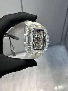 Montre mécanique de luxe haut de gamme Top Factory Tourbillon 56-01 en cristal avec saphir, montre tonneau tendance - Product Image 5