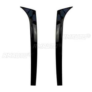 2Pcs Gloss Black Car Rear Window Side Spoiler Wing <b>Splitter</b> for Mercedes-Benz C-Class W204 Variant Wagon C200 C260 2007-2014 - Product Image 2