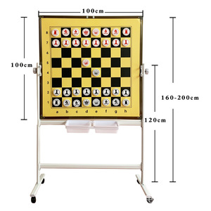Dạy học từ bàn cờ Bộ nhựa thân thiện với môi tùy chỉnh logo lớn treo bảng cho trình diễn - Product Image 2