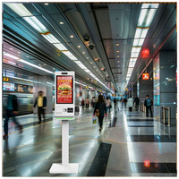 Terminal de autoservicio para cadenas de restaurantes con configuración de software y hardware personalizada y solución de pedidos digitales