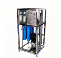 Sistem Filtrasi Air Minum RO 250L/H dengan Pompa, Motor PLC, Bejana Tekan, Komponen Inti, Instalasi Pengolahan Air