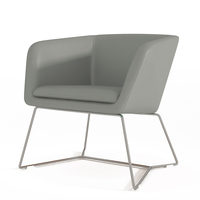 Fauteuil de salon en tissu de style nordique, nouveau, moderne, siège, fauteuil