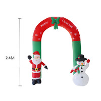 Nouvelle conception de poupée gonflable, décoration de la saison de Noël, vente chaude