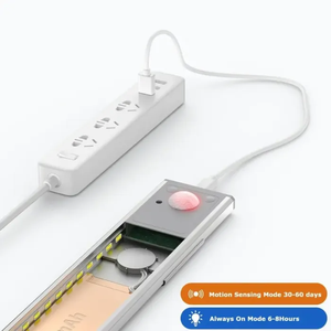 Luz LED Recargable de 40 cm para Debajo del Gabinete de Cocina, Luz Nocturna Inalámbrica con Sensor de Movimiento, Luz para Gabinete - Product Image 4