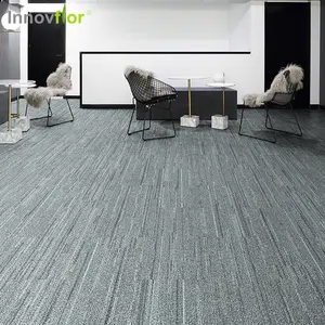 Good Quality Carpet Tile 25X100 PVC Backing For Commercial Office