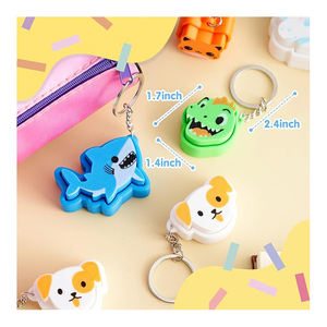 Le plus récent mécanisme d'engrenage rotatif clé Fidget Spinner porte-clés pour poche transporter utilisation de bureau avec rotation douce silencieuse - Product Image 2