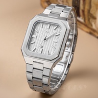 Fabricant de montres OEM, vente en gros, mouvement Miyota 33 mm, acier inoxydable, Reloj Para Hombre, quartz, logo personnalisé, montre unique pour homme