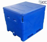 Boîte isotherme pour poisson et conteneur de transport de poisson en plastique isolé de la marque China SCC