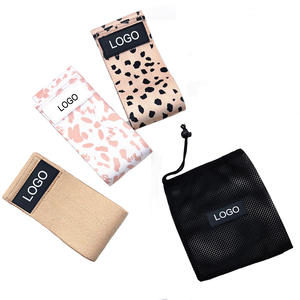 <span class=keywords><strong>Ensemble</strong></span> de bandes de résistance pour les fessiers, imprimées sur mesure, imprimé léopard, exercice physique, fitness - Product Image 5