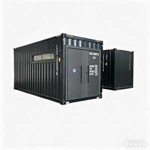 โรงยิมแบบตู้คอนเทนเนอร์สำเร็จรูป, บ้านสำเร็จรูปจากตู้คอนเทนเนอร์, ห้องพักสำเร็จรูปแบบพกพาสำหรับใช้เป็นโฮมออฟฟิศและในพื้นที่สูง - Product Image 6