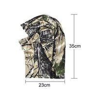 Camuflaje protector facial completo pasamontañas gorra de protección solar táctica para bicicleta caza deporte bicicleta montar