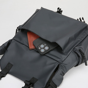 OEM Men's Messenger Bag Large Capacity Shoulder Bag New Autumn Winter Fashion Film <b>Backpack</b> Waterproof Multifunctional - Product Image 3
